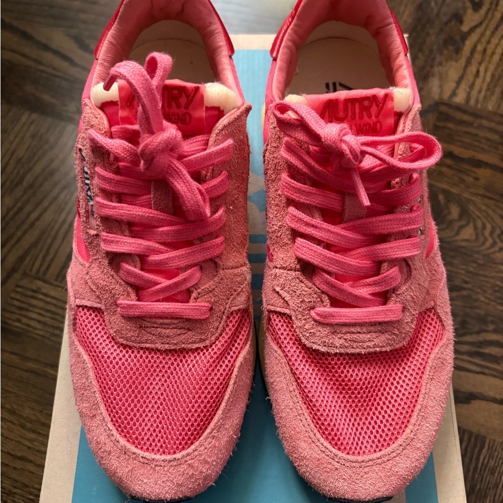 Autry Reelwind Low Sneakers suede/net